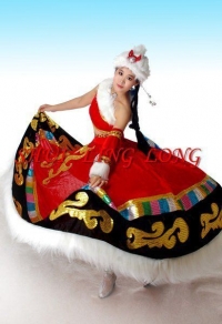 西藏服飾